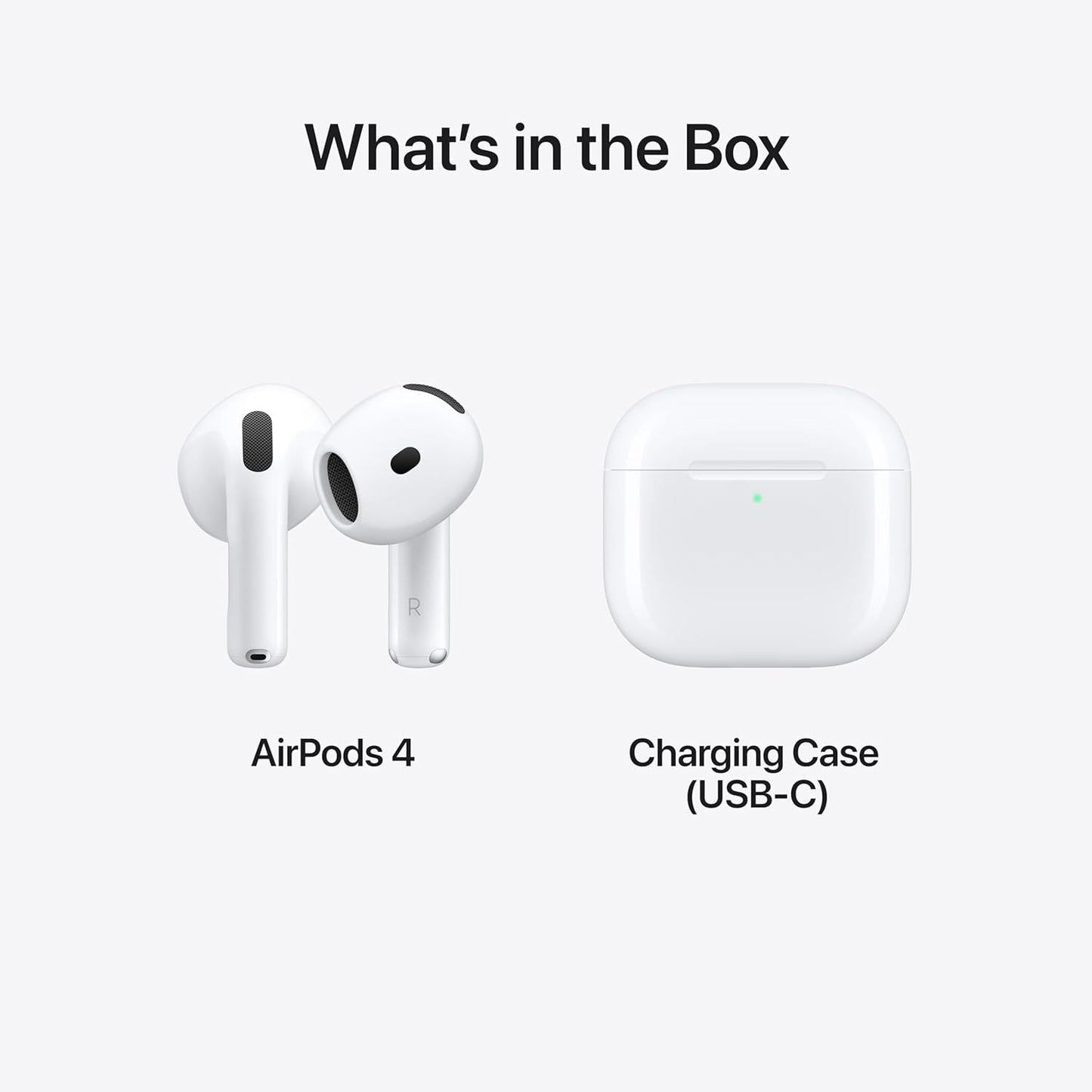 Apple AirPods 4 With USB-C Charging Case
