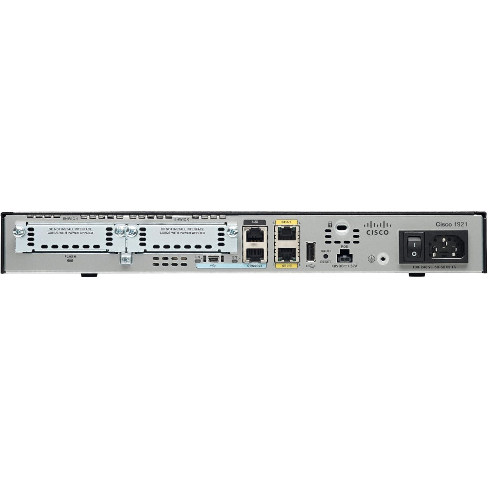 Cisco 1921 Integrated Services Router - CISC01921/K9