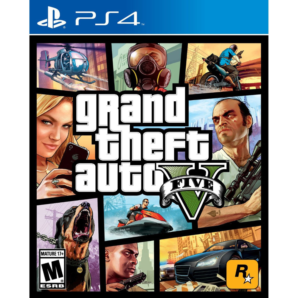 Grand Theft Auto V (GTA V) For PlayStation 4