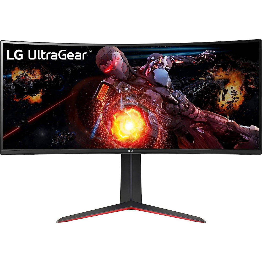 LG UltraGear 34GP63A QHD Curved Gaming Monitor, 34 Inch