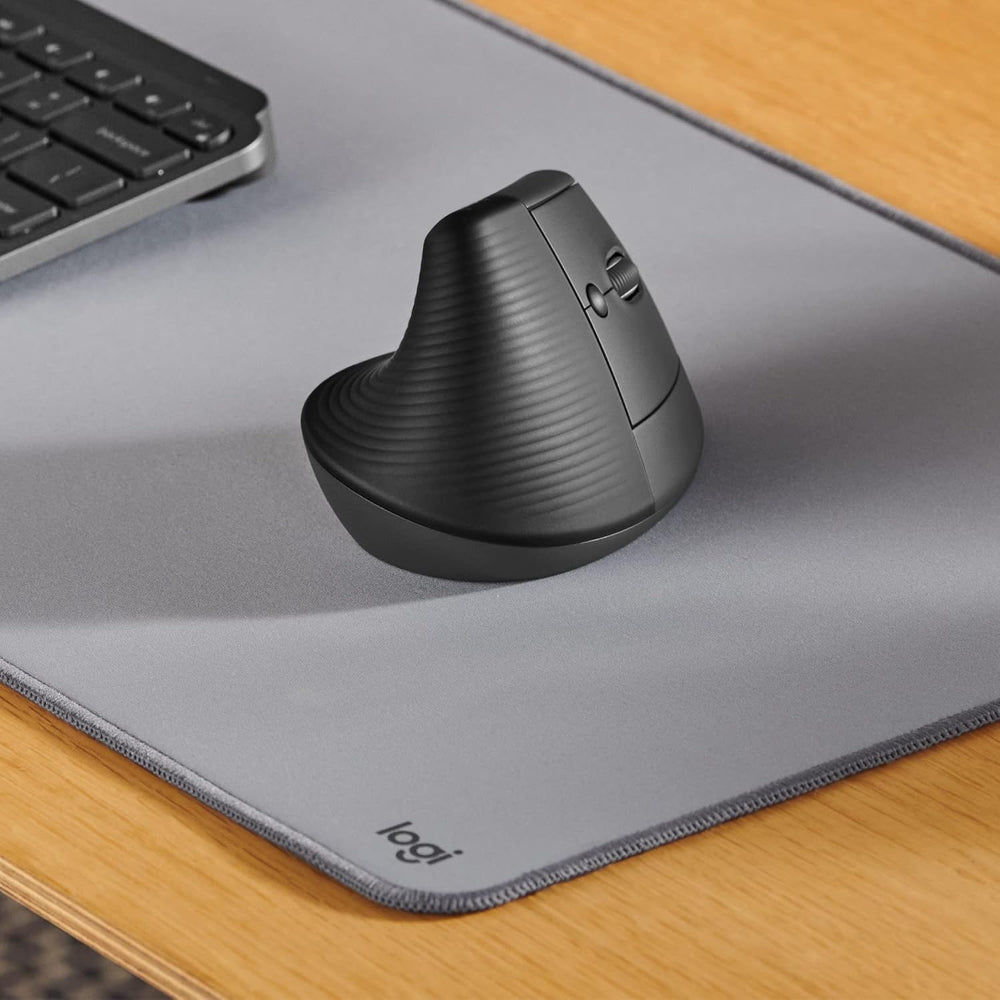 Logitech Lift Vertical Ergonomic Wireless Mouse, 4000 DPI