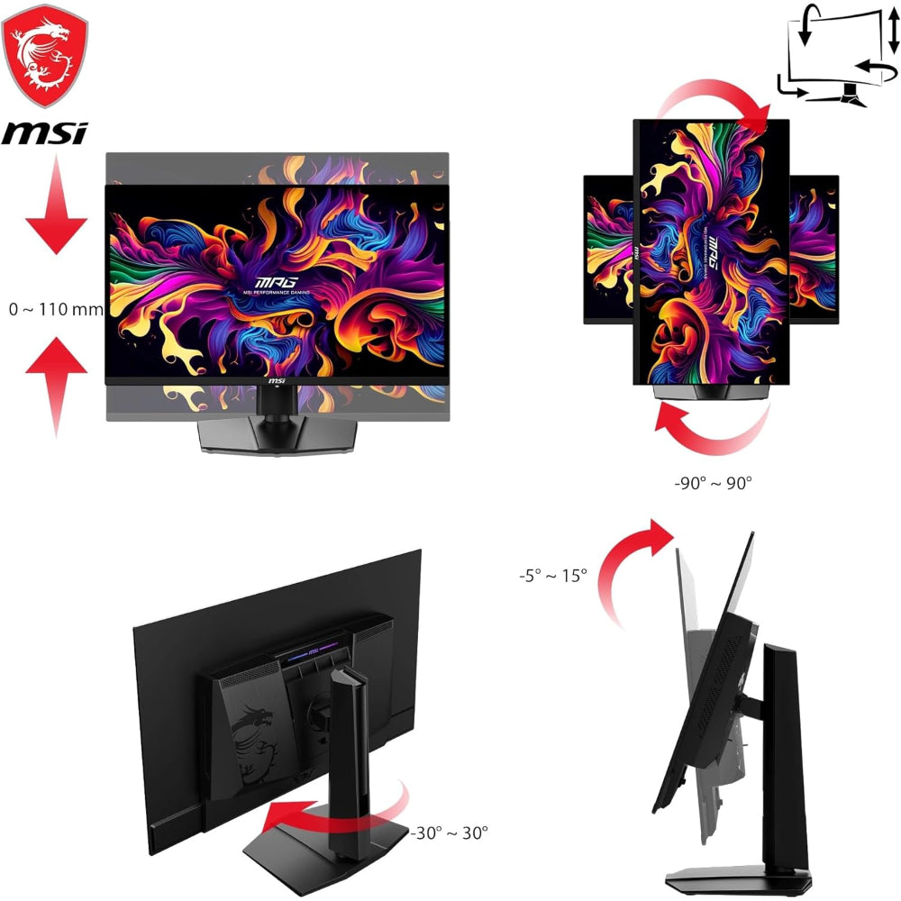 MSI MPG 321URX 4K UHD Gaming Monitor, 32 Inch