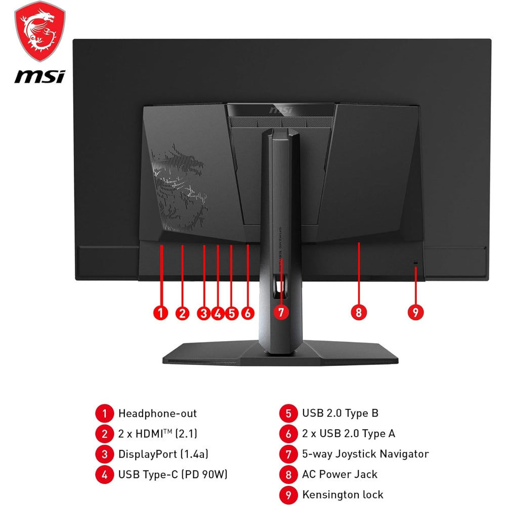MSI MPG 321URX 4K UHD Gaming Monitor, 32 Inch