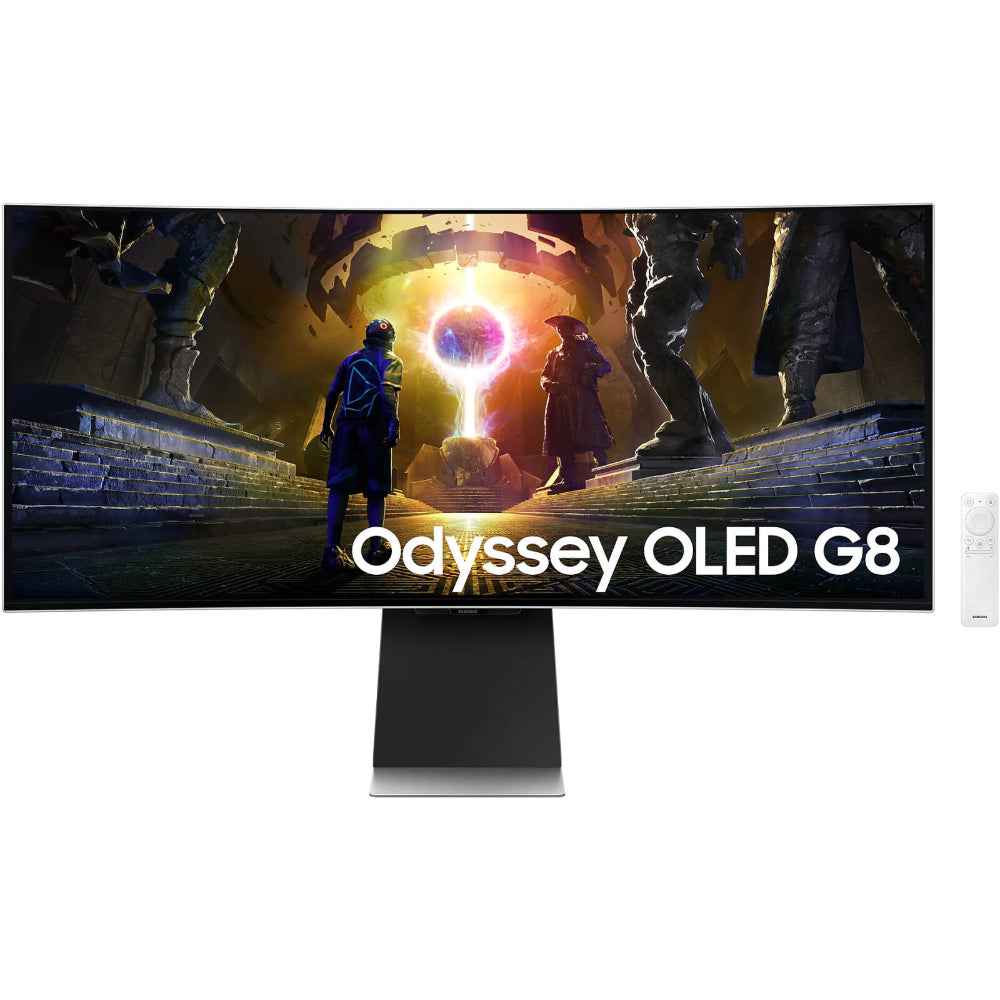 Samsung Odyssey G8 UWQHD Curved Gaming Monitor, 34 Inch