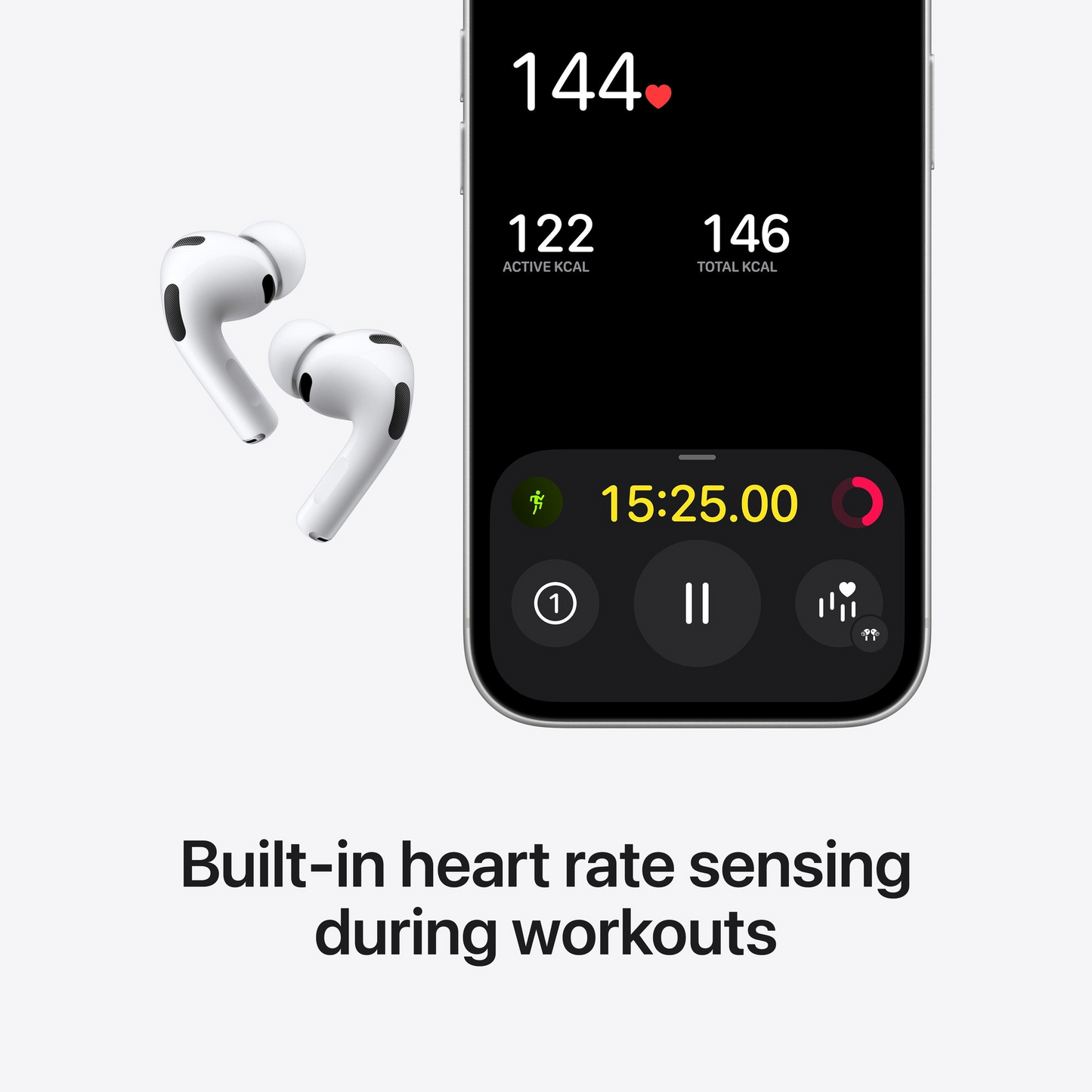 Apple AirPods Pro 3, with Active Noise Cancelation